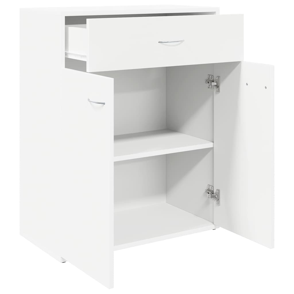 Buffet blanc 60x30x75 cm bois d'ingénierie - XIOS