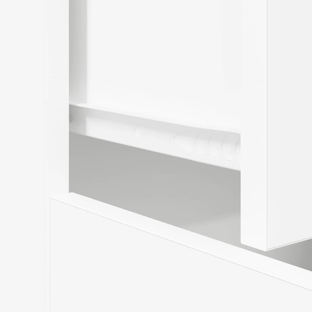 Buffet blanc 60x30x75 cm bois d'ingénierie - XIOS