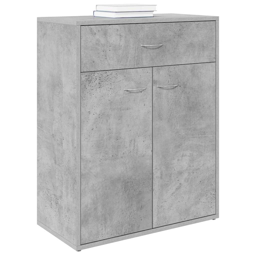Buffet Gris béton 60x30x75 cm Bois d'ingénierie - XIOS