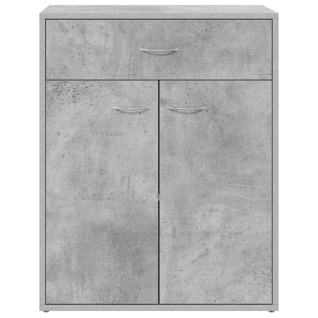 Buffet Gris béton 60x30x75 cm Bois d'ingénierie - XIOS