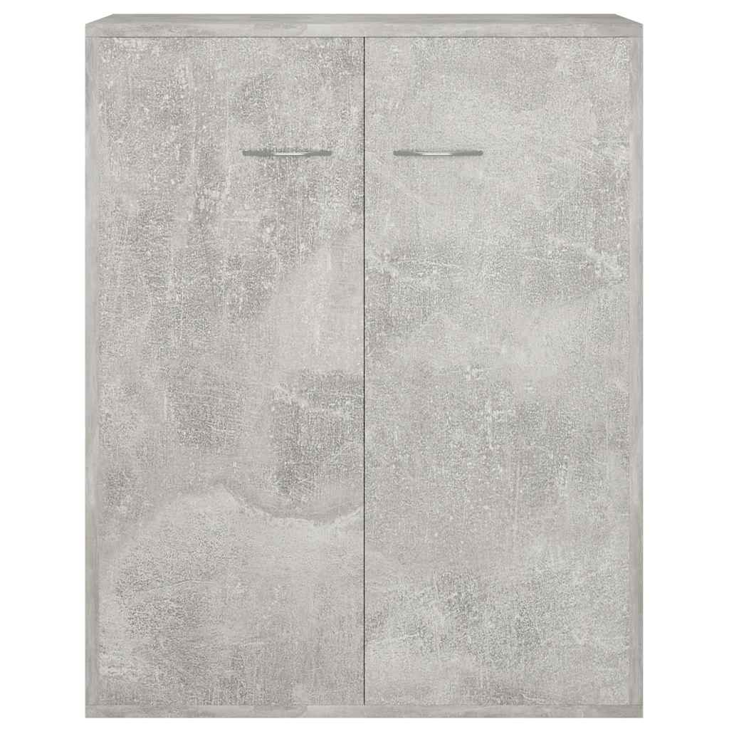 Buffet Gris béton 60x30x75 cm Bois d'ingénierie - XIOS