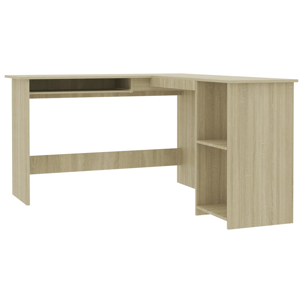 Bureau d'angle en forme de L Chêne sonoma Bois d'ingénierie - XIOS