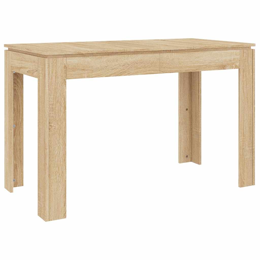 Table à manger Chêne sonoma 120x60x76 cm Bois d'ingénierie - XIOS