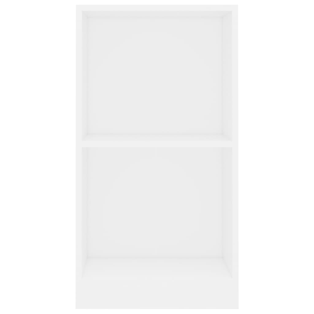 Bibliothèque blanc 40x24x75 cm bois d'ingénierie - XIOS