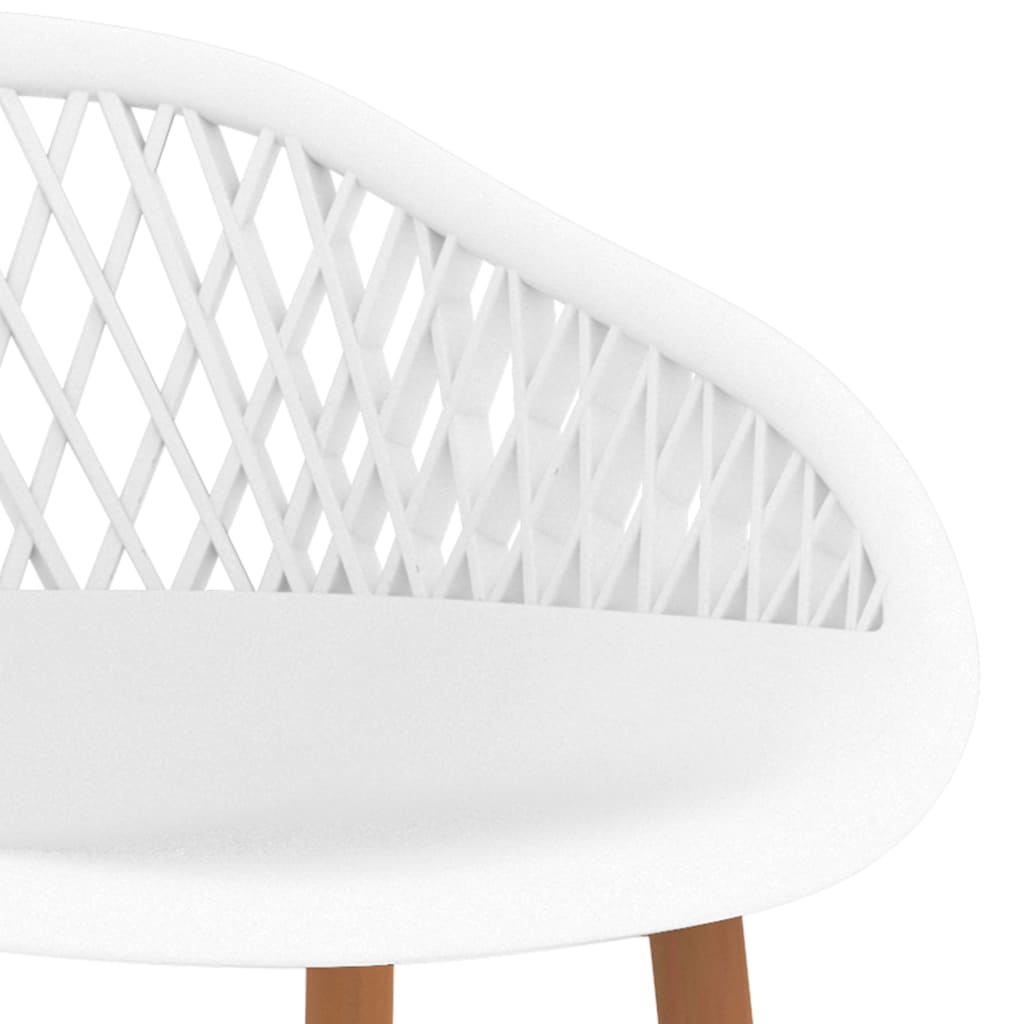 Chaises de bar lot de 2 blanc - XIOS