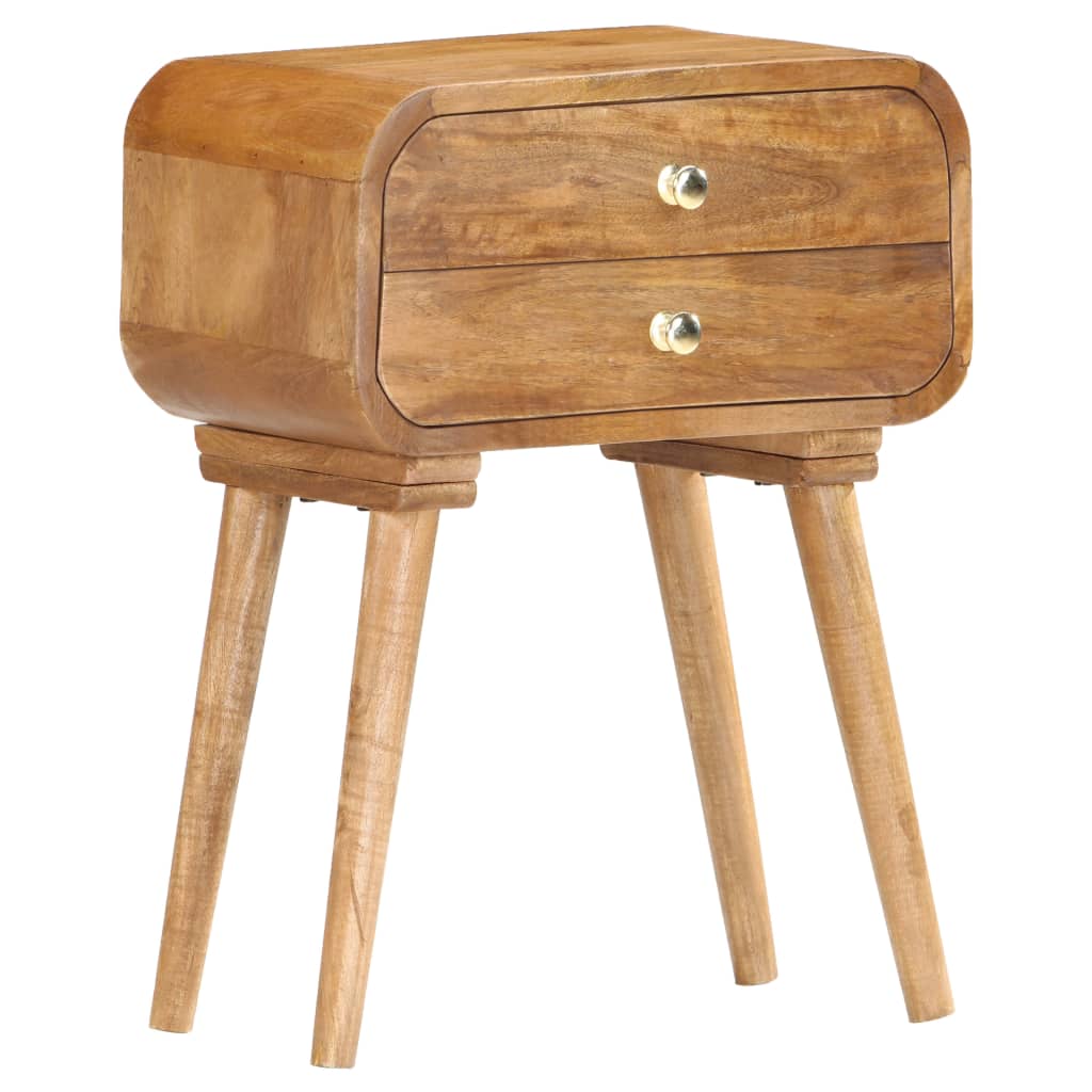 Table de chevet 43 x 30 x 58 cm Bois de manguier massif - XIOS
