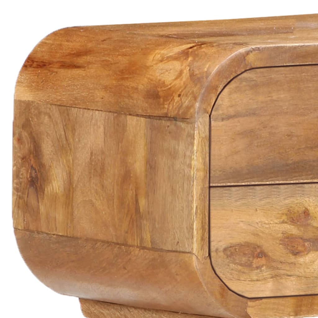 Table de chevet 43 x 30 x 58 cm Bois de manguier massif - XIOS