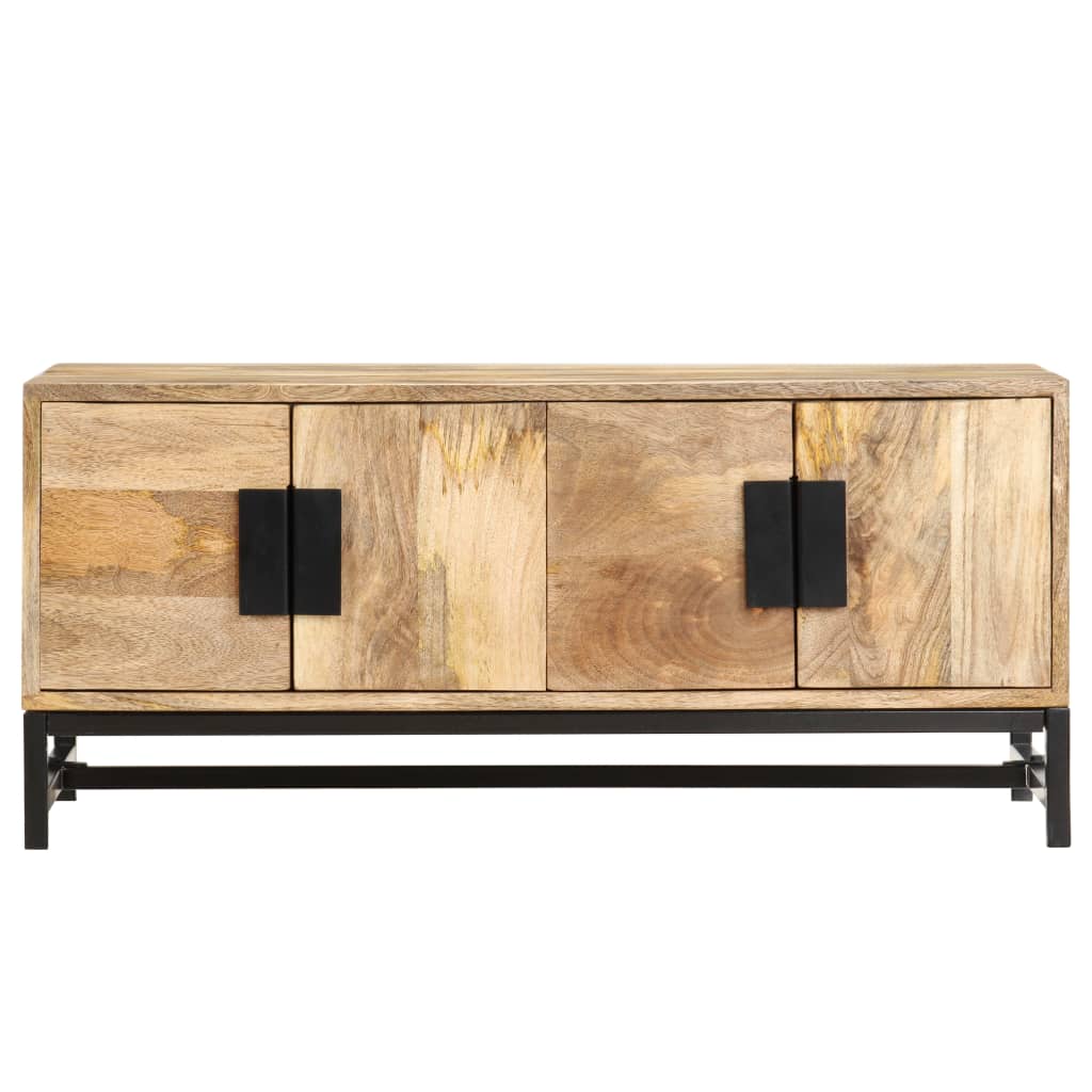 Table basse 90x55x40 cm Bois de manguier massif - XIOS