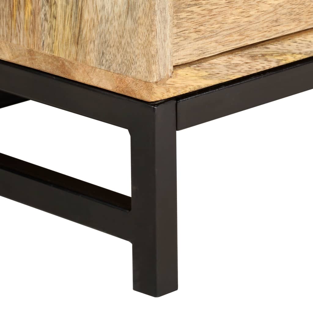 Table basse 90x55x40 cm Bois de manguier massif - XIOS