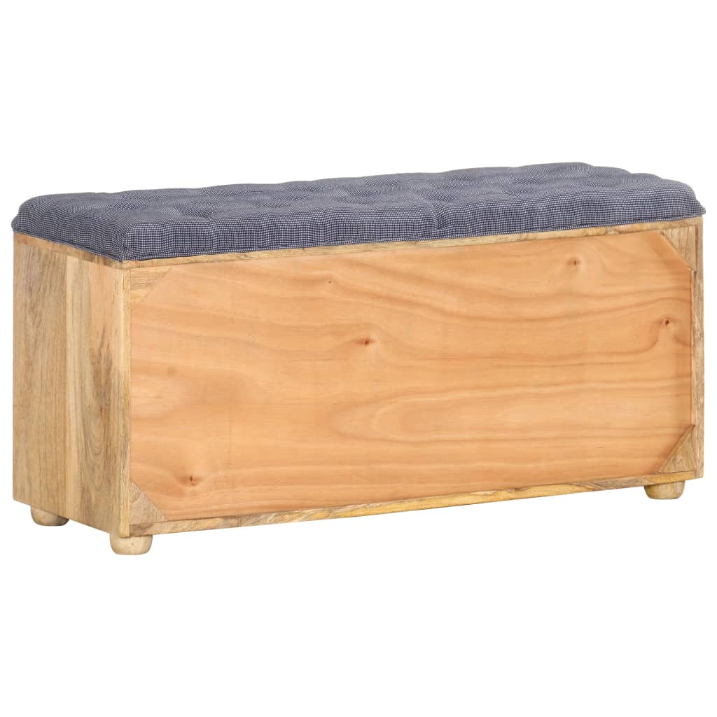 Banc d'entrée 100x35x47 cm Bois de manguier solide - XIOS