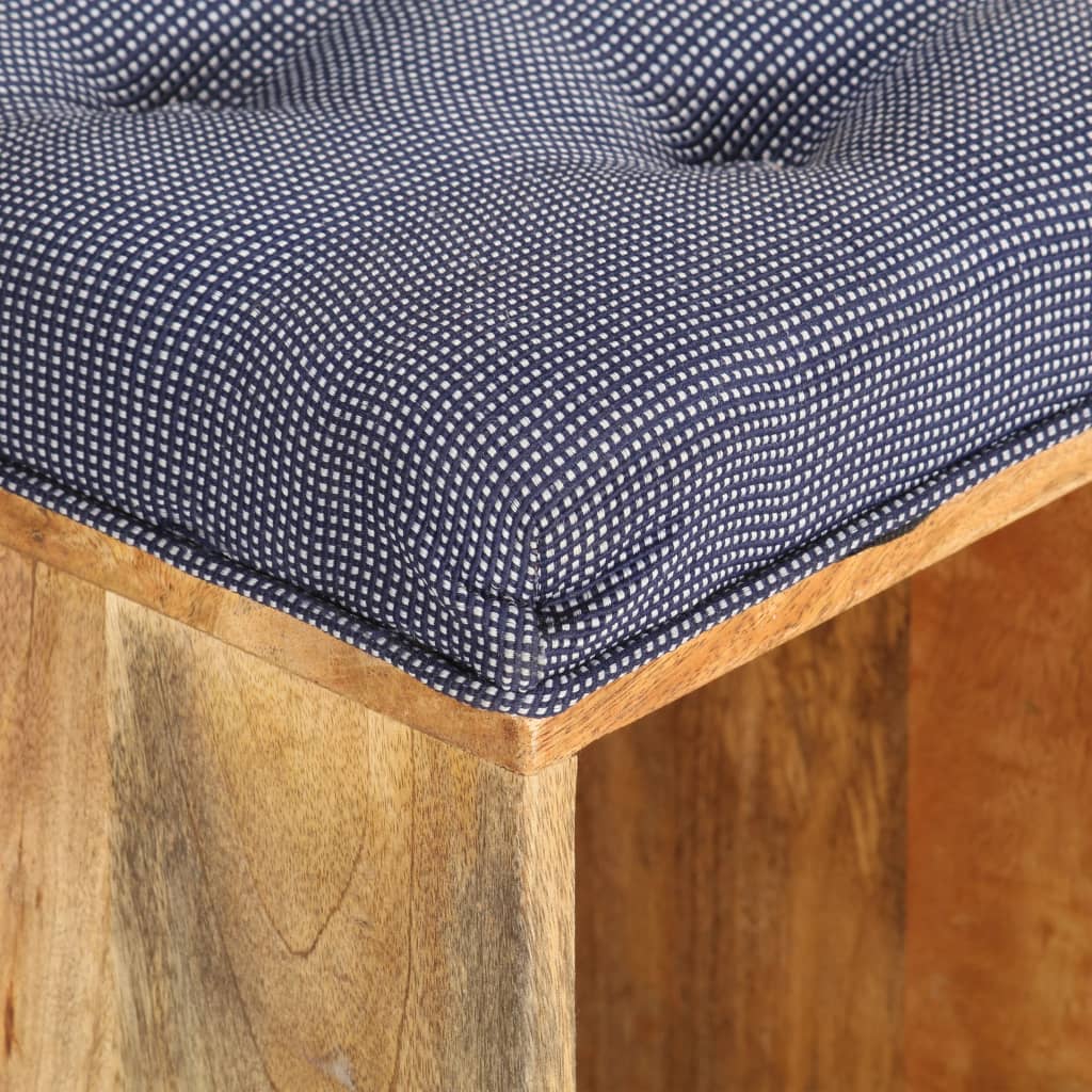 Banc d'entrée 100x35x47 cm Bois de manguier solide - XIOS