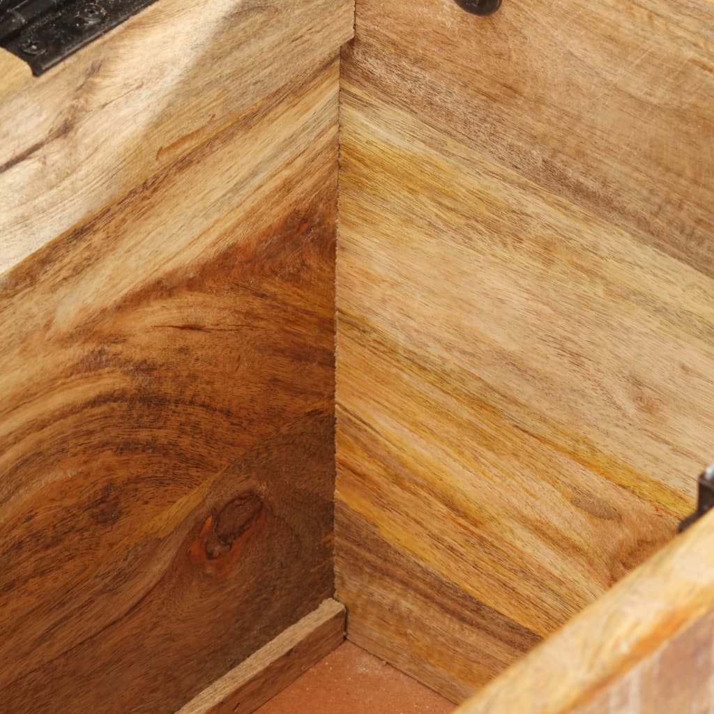 Banc d'entrée 103x33x72 cm Bois de manguier solide - XIOS