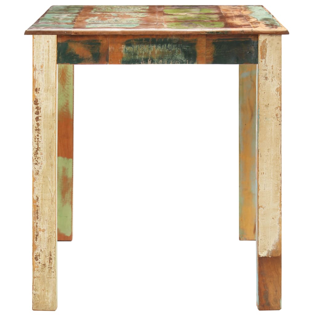 Table de salle à manger Bois de récupération solide 140x70x76cm - XIOS