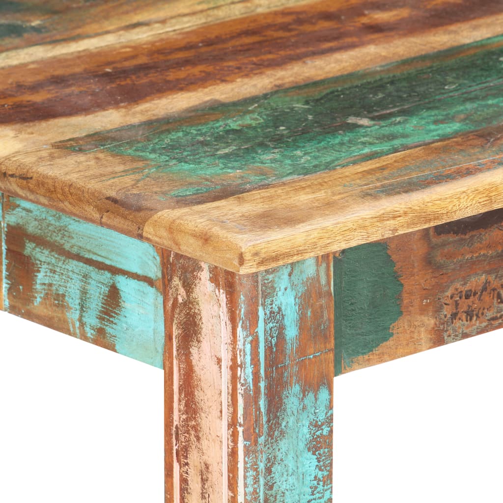 Table de salle à manger Bois de récupération solide 140x70x76cm - XIOS