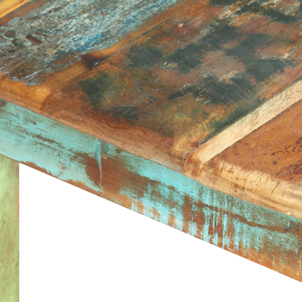 Table de salle à manger Bois de récupération solide 140x70x76cm - XIOS