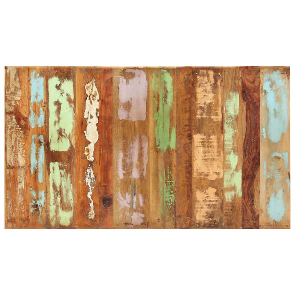 Table de salle à manger Bois de récupération solide 160x80x76cm