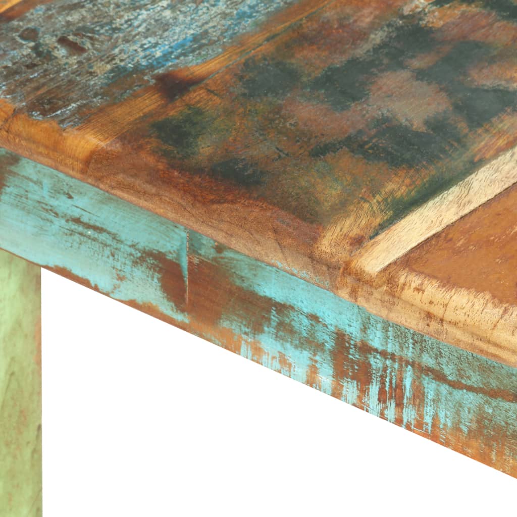 Table de salle à manger Bois de récupération solide 160x80x76cm - XIOS