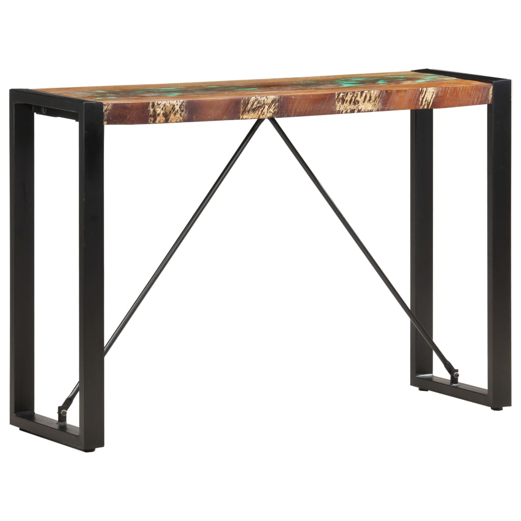 Table console 110x35x76 cm Bois de récupération massif - XIOS