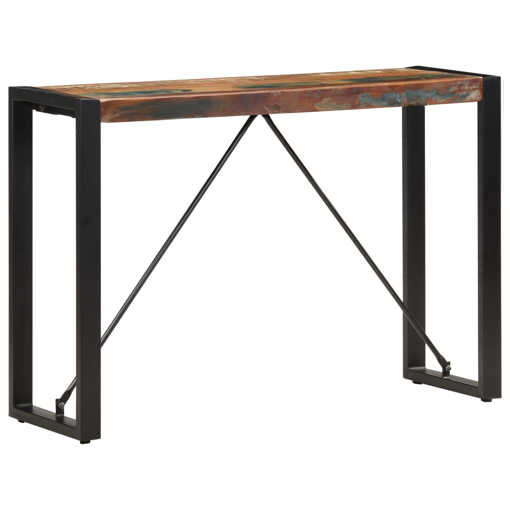 Table console 110x35x76 cm Bois de récupération massif - XIOS