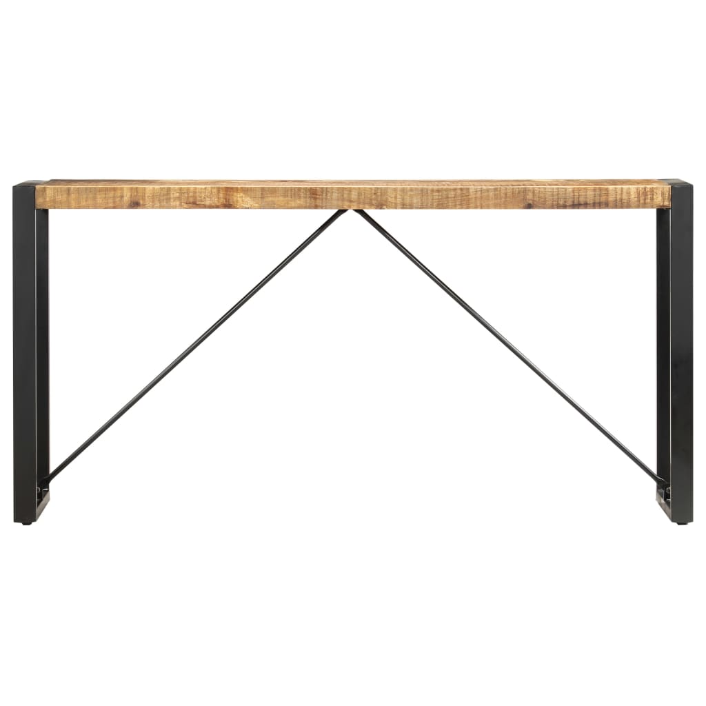 Table console 150x35x76 cm Bois de manguier massif - XIOS