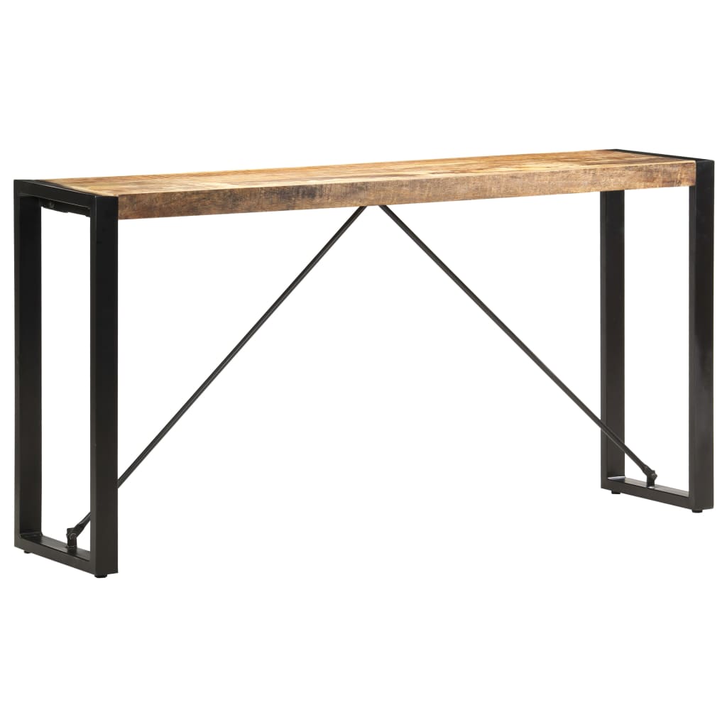 Table console 150x35x76 cm Bois de manguier massif - XIOS