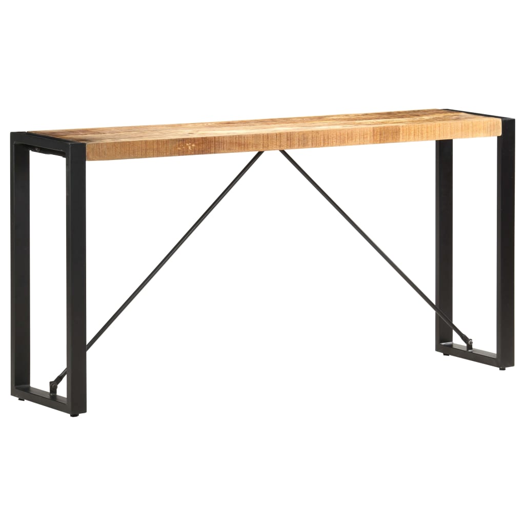 Table console 150x35x76 cm Bois de manguier massif - XIOS