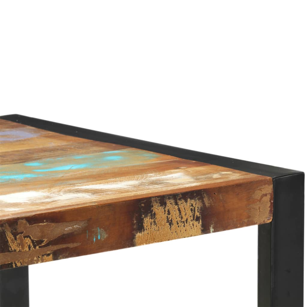 Table de bar 110x60x110 cm Bois massif de récupération - XIOS