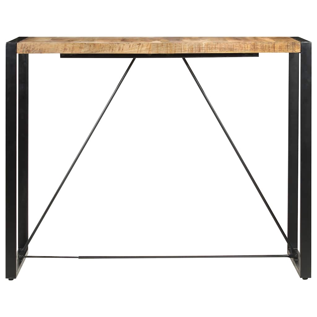 Table de bar 140x70x110 cm Bois de manguier massif - XIOS