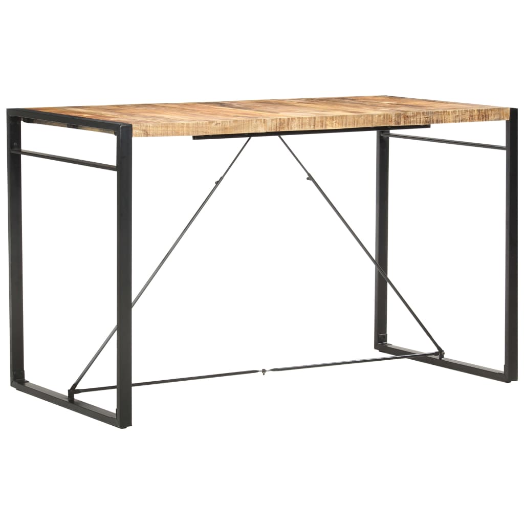 Table de bar 180x90x110 cm Bois de manguier massif - XIOS