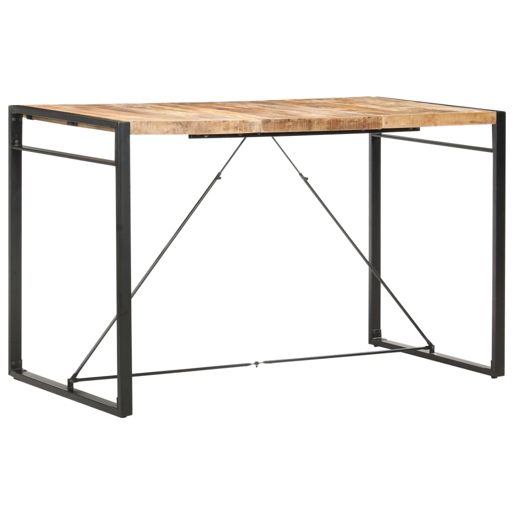 Table de bar 180x90x110 cm Bois de manguier massif - XIOS