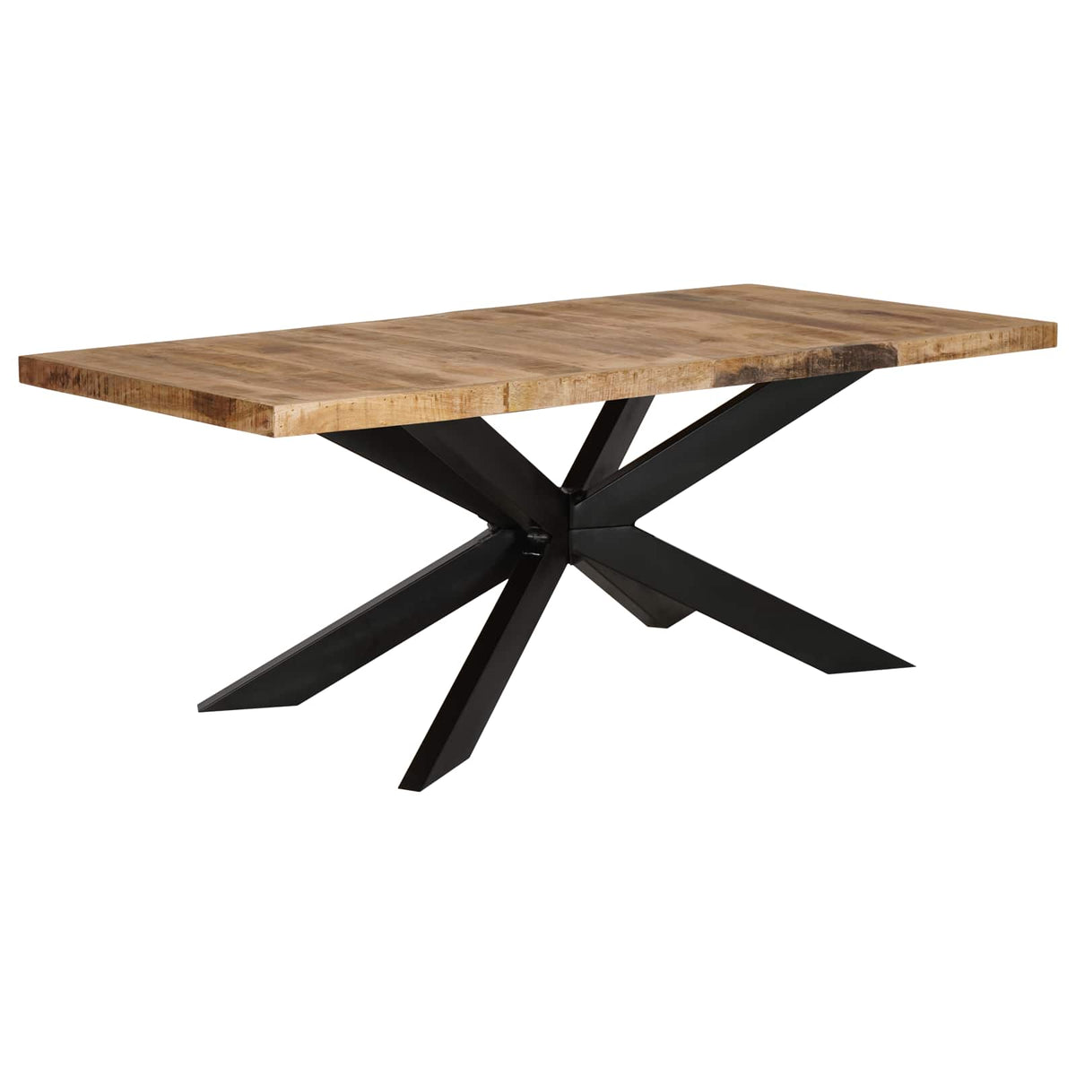 Table à dîner 180x90x76 cm Bois de manguier brut solide