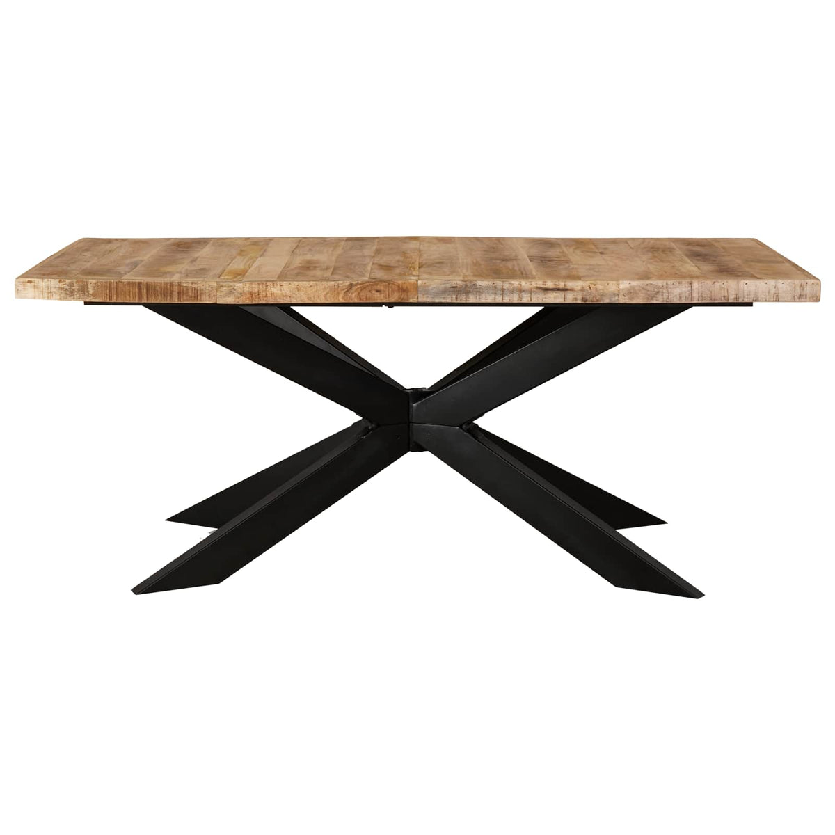 Table à dîner 180x90x76 cm Bois de manguier brut solide