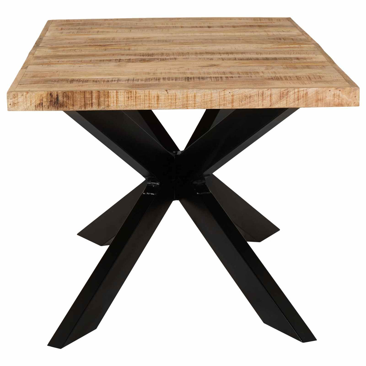 Table à dîner 180x90x76 cm Bois de manguier brut solide