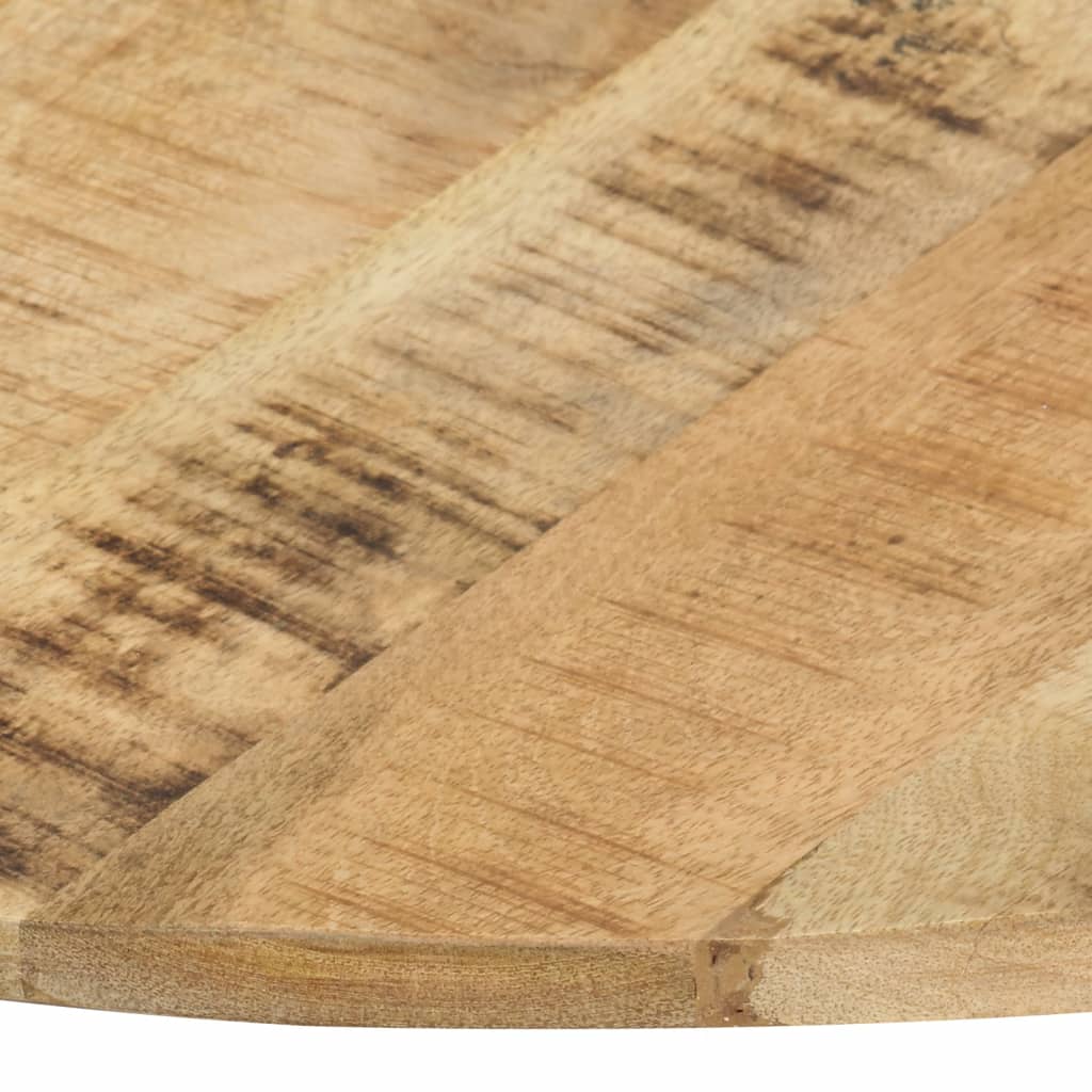 Dessus de table Bois de manguier solide Rond 15-16 mm 70 cm - XIOS
