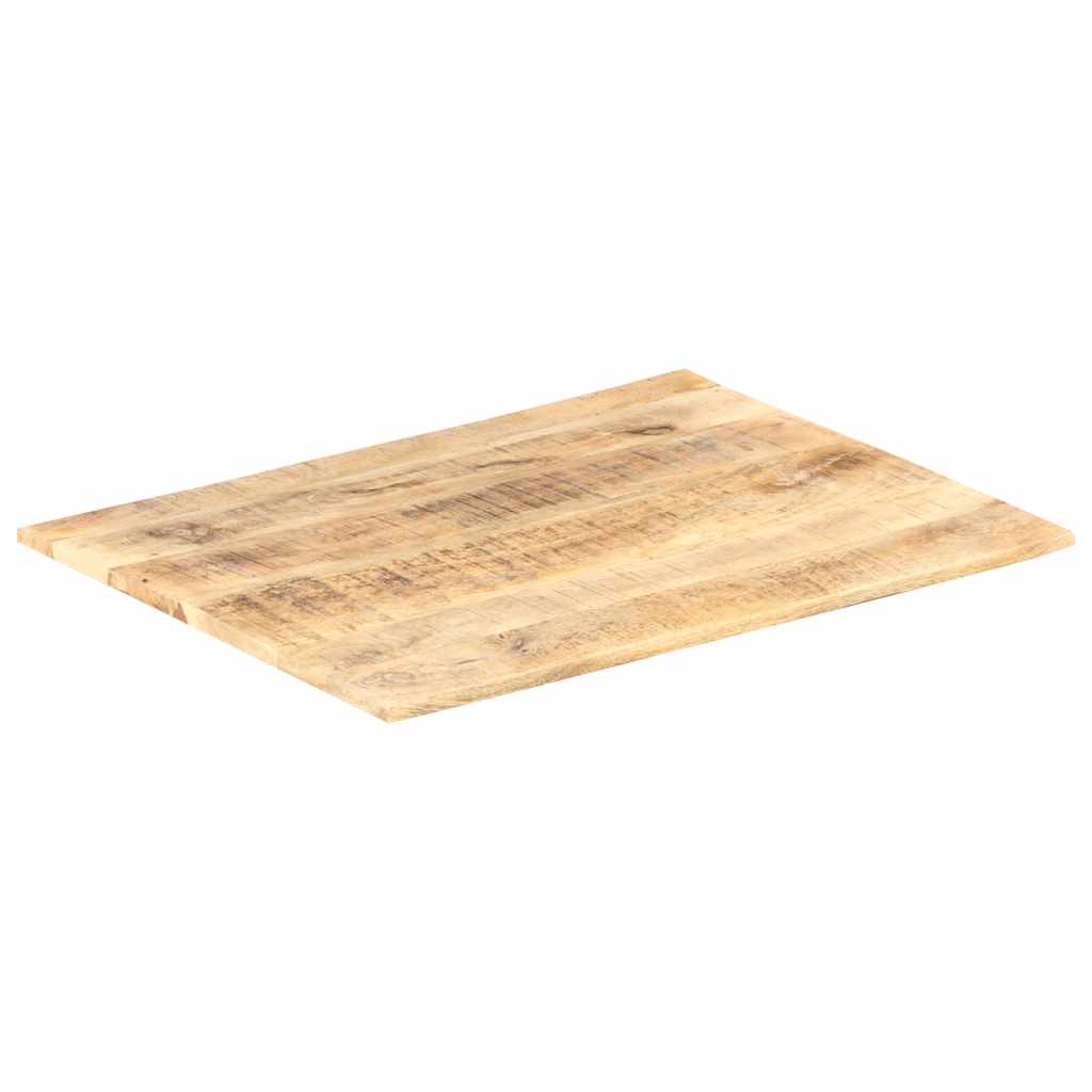 Dessus de table Bois de manguier solide 15-16 mm 80x60 cm - XIOS