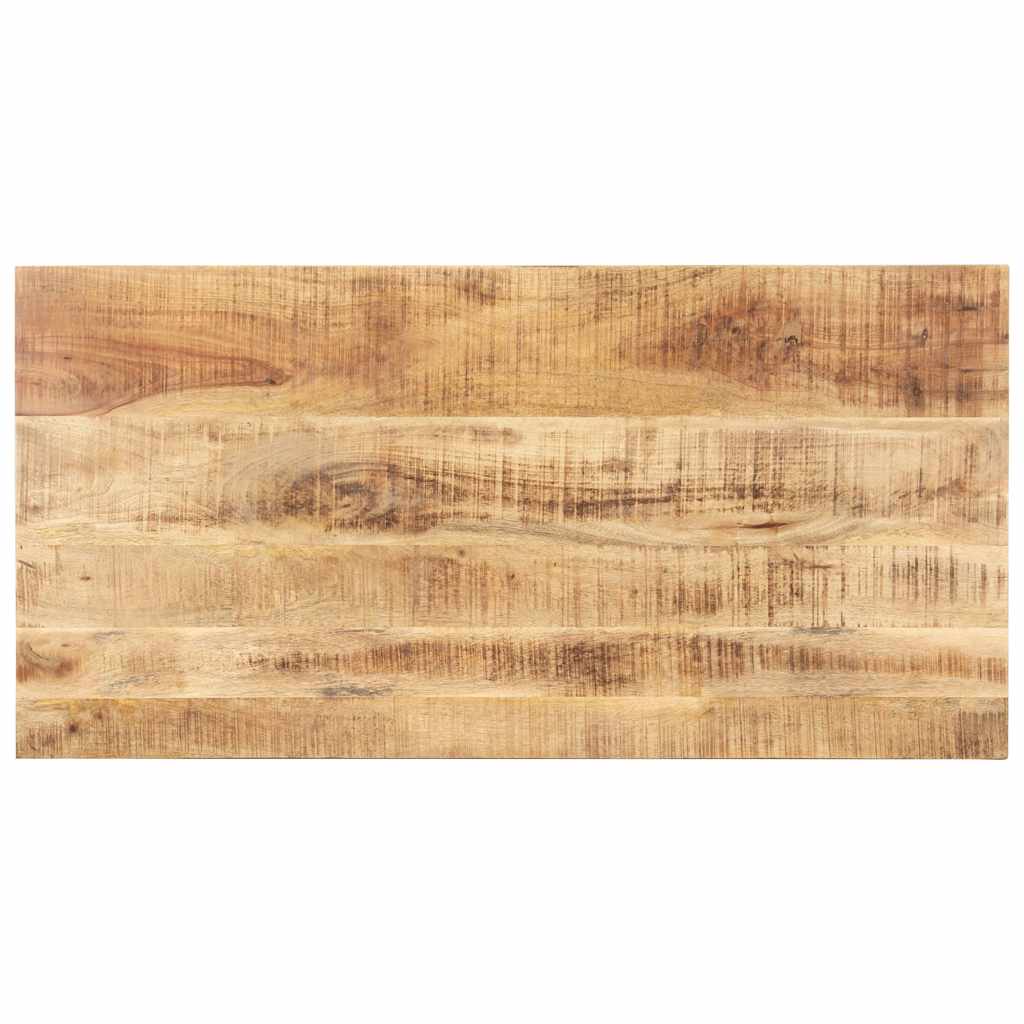 Dessus de table bois de manguier solide 15-16 mm 100x60 cm - XIOS