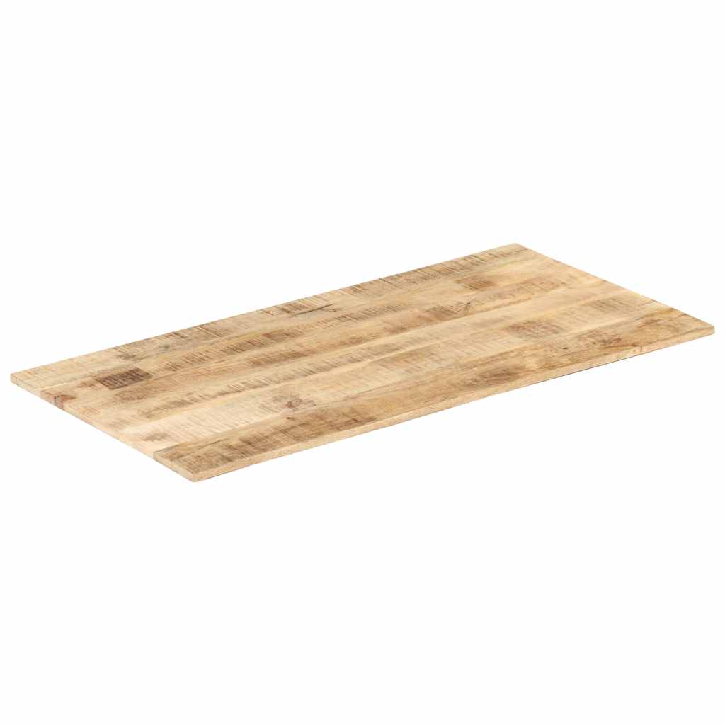 Dessus de table bois de manguier solide 15-16 mm 100x60 cm - XIOS