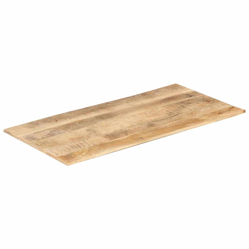 Dessus de table bois de manguier solide 15-16 mm 100x60 cm - XIOS