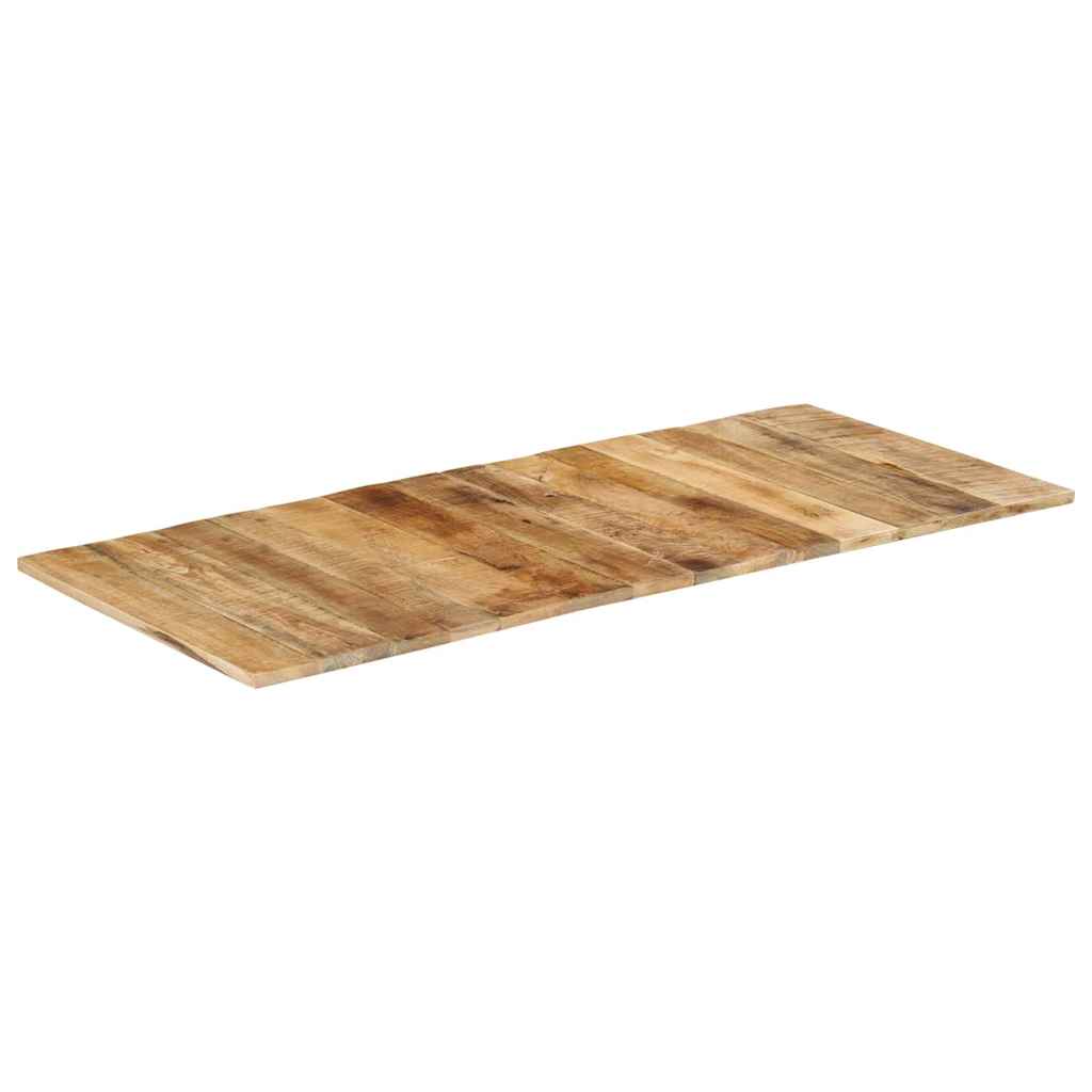 Dessus de table bois de manguier solide 15-16 mm 140x60 cm - XIOS