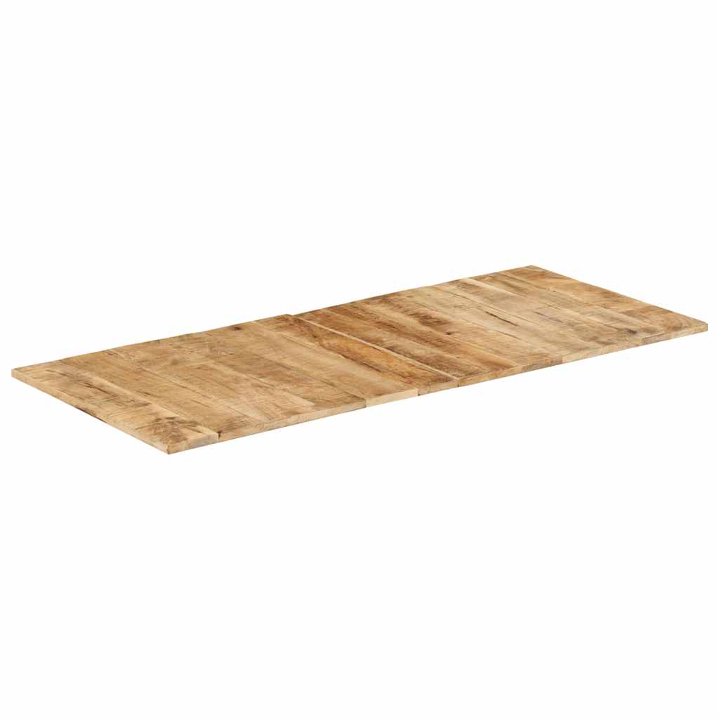 Dessus de table bois de manguier solide 15-16 mm 140x60 cm - XIOS