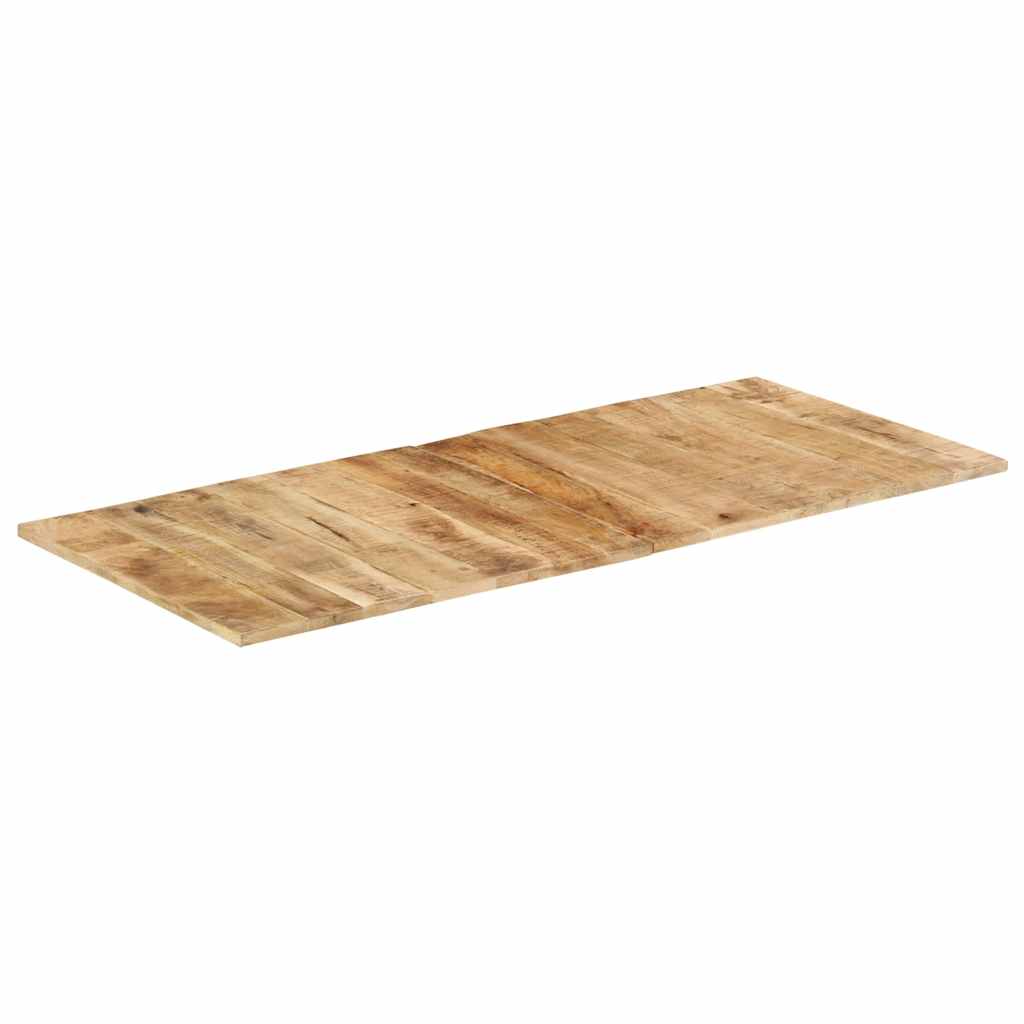 Dessus de table bois de manguier solide 15-16 mm 140x60 cm - XIOS