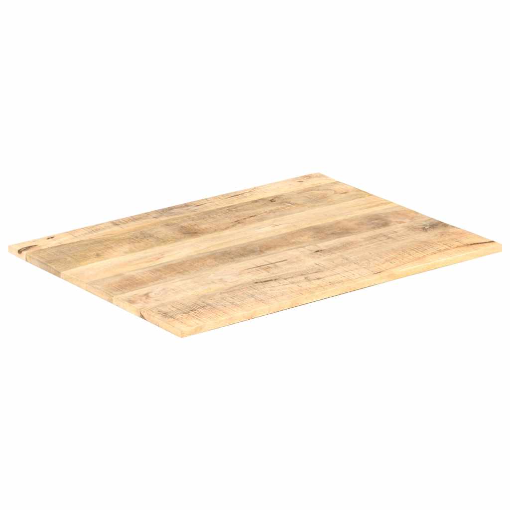 Dessus de table Bois de manguier solide 15-16 mm 80x70 cm - XIOS