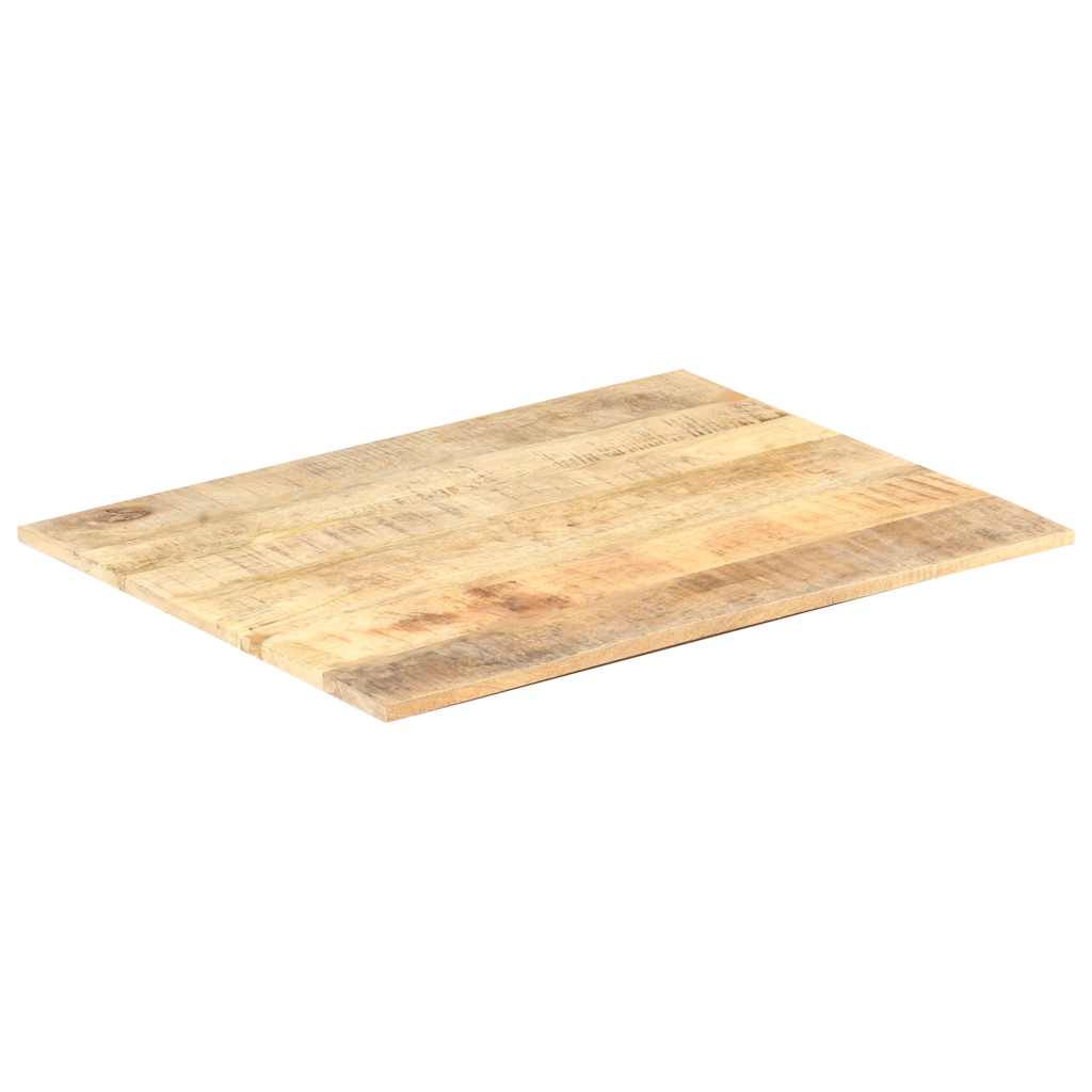 Dessus de table Bois de manguier solide 15-16 mm 80x70 cm - XIOS