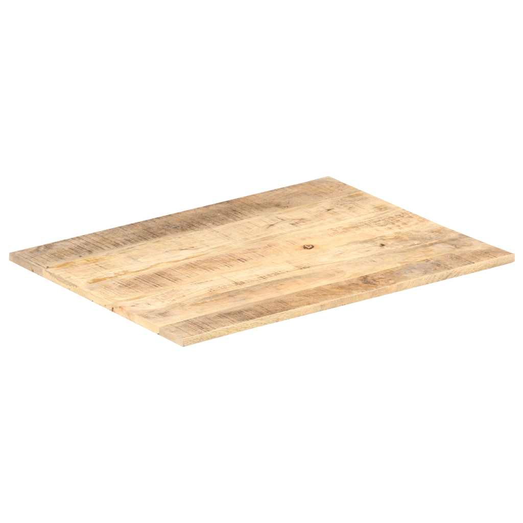 Dessus de table Bois de manguier solide 15-16 mm 90x70 cm - XIOS