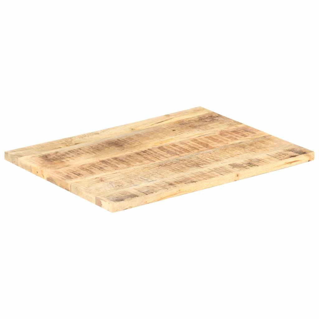Dessus de table Bois de manguier solide 25-27 mm 80x60 cm - XIOS