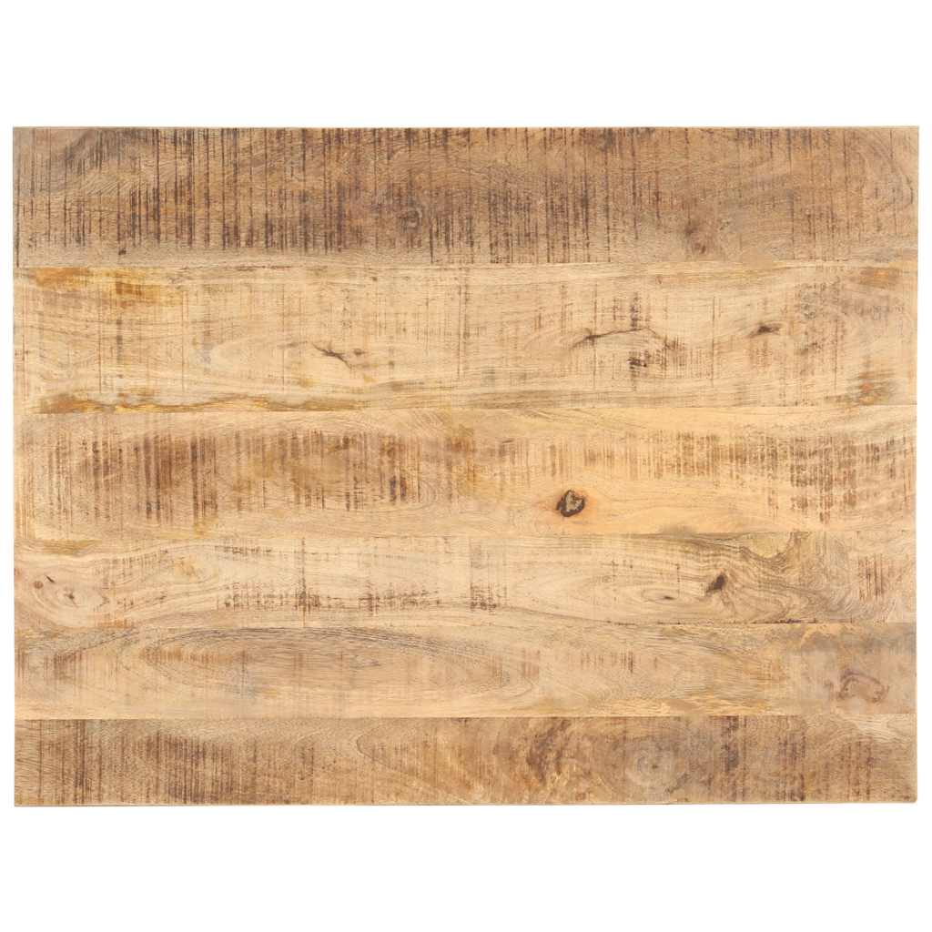 Dessus de table Bois de manguier solide 25-27 mm 90x60 cm - XIOS