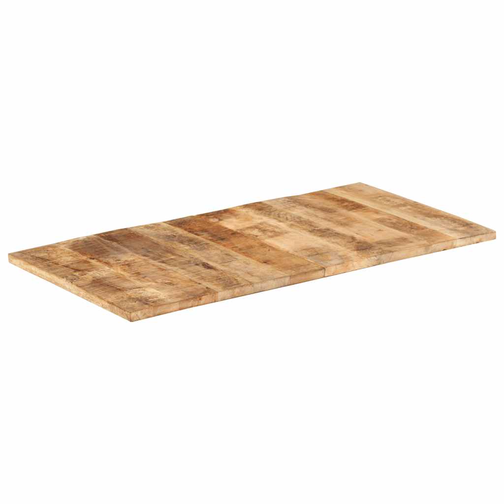 Dessus de table bois de manguier solide 25-27 mm 120x60 cm - XIOS