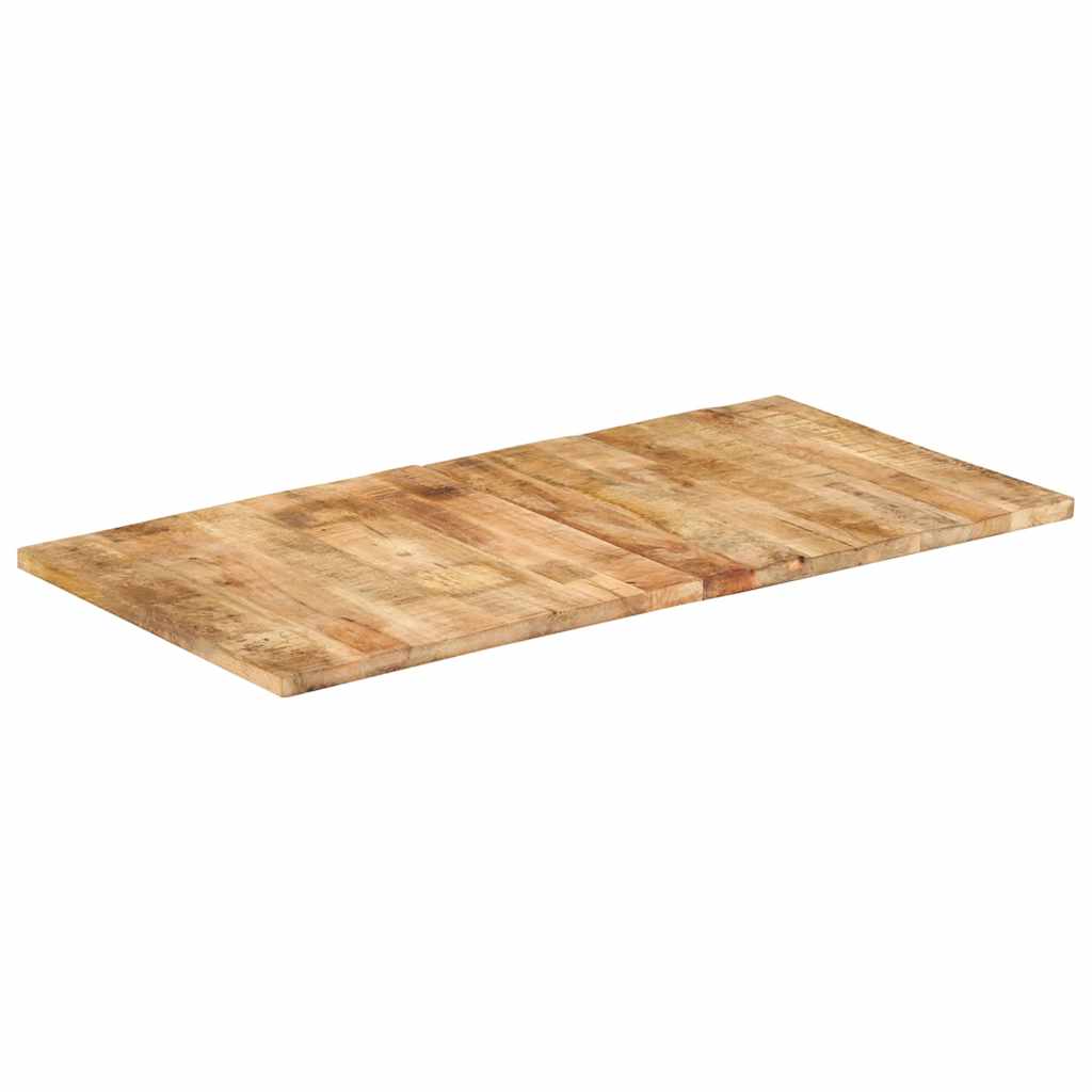 Dessus de table bois de manguier solide 25-27 mm 120x60 cm - XIOS