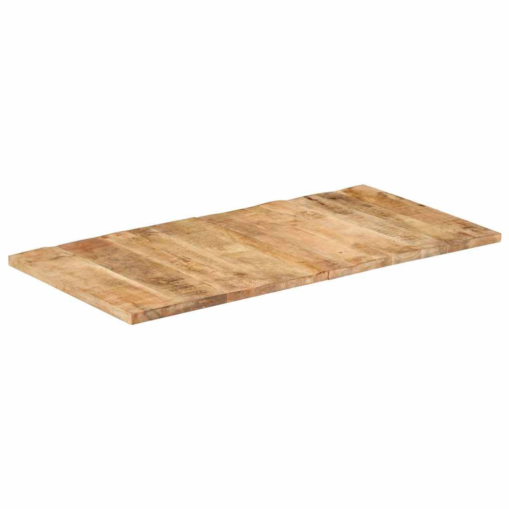 Dessus de table bois de manguier solide 25-27 mm 120x60 cm - XIOS