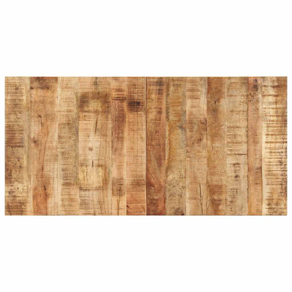 Dessus de table bois de manguier solide 25-27 mm 120x60 cm - XIOS
